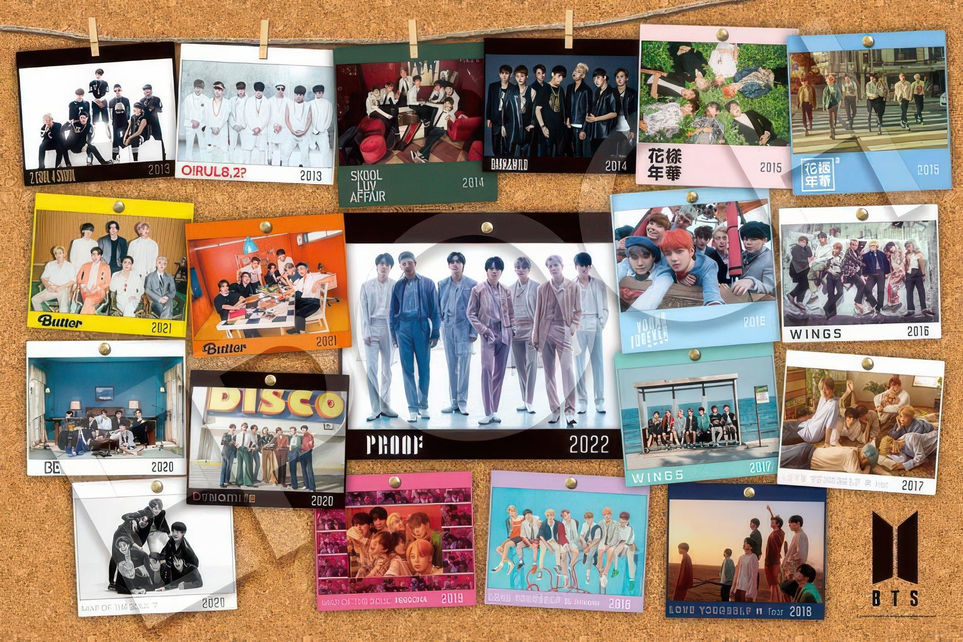 epoch-13-048-bts-bts-photo-collection-1000-pieces-jigsaw-puzzle