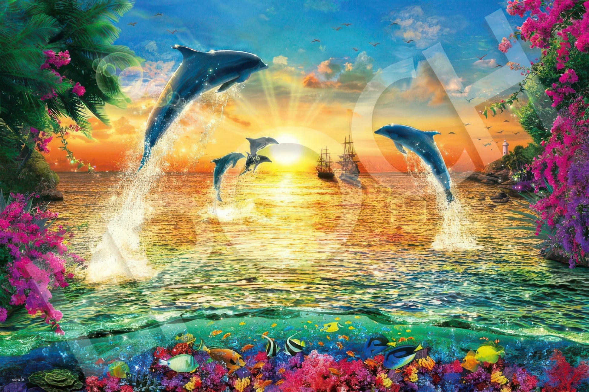 epoch-13-051-animal-golden-sailing-1000-pieces-jigsaw-puzzle