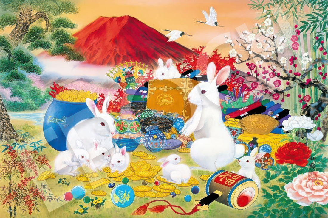 epoch-15-067-illustration-year-of-the-rabbit-1500-pieces-jigsaw-puzzle