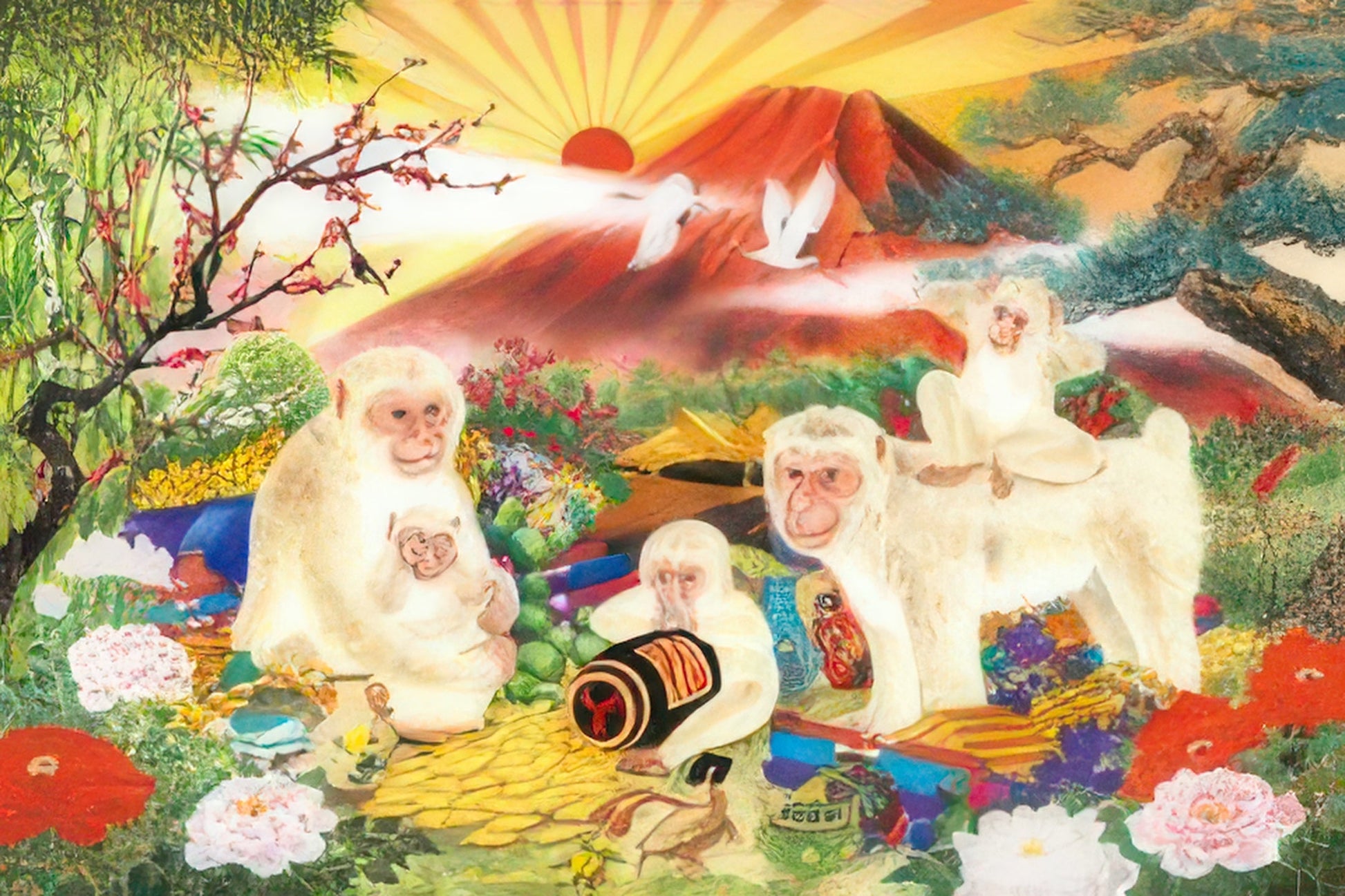 epoch-15-078-lucky-senbun:-monkey-1500-pieces-jigsaw-puzzle