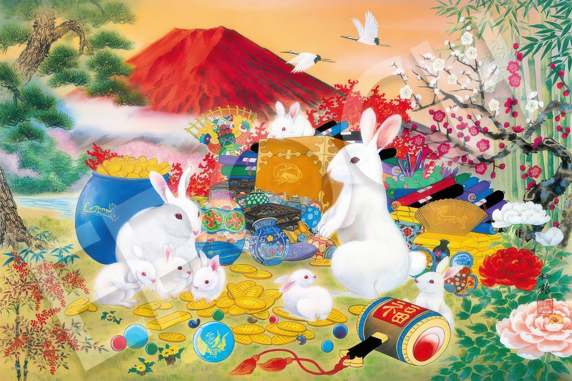 epoch-15-600-illustration-year-of-the-rabbit-1500-pieces-jigsaw-puzzle