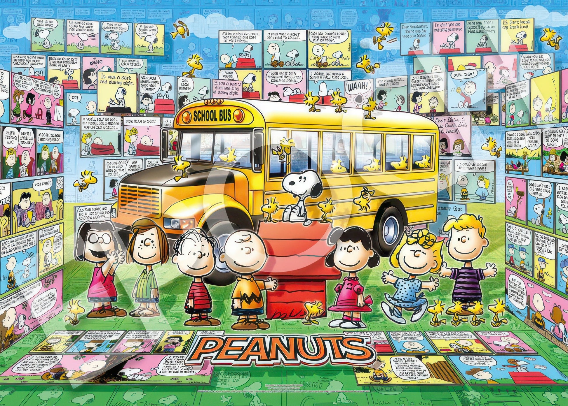 epoch-21-111-peanuts-comic-history-3000-pieces-jigsaw-puzzle