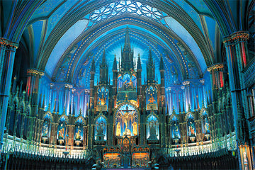 Epoch • Scenery • Blue-lit Notre Dame Cathedral　2016 PCS　Jigsaw Puzzle