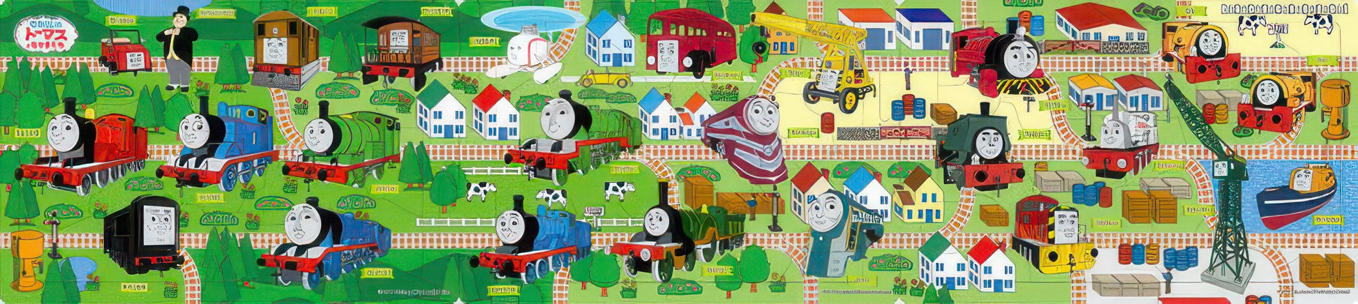 epoch-24-116-thomas-friends-connect-the-railroad-tracks-1-36-multipack-kids-puzzle