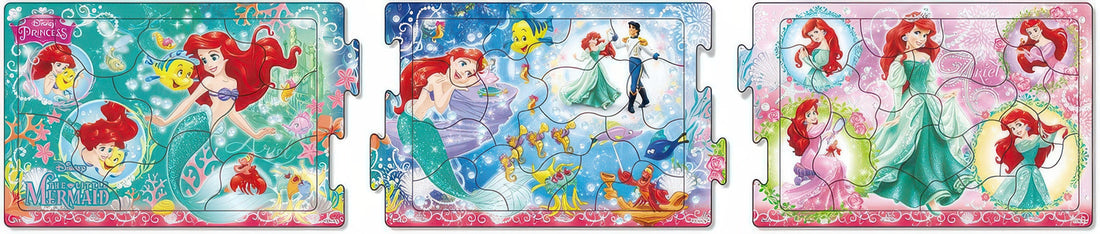 epoch-24-177-the-little-mermaid-ariel-s-story-45-multipack-kids-puzzle