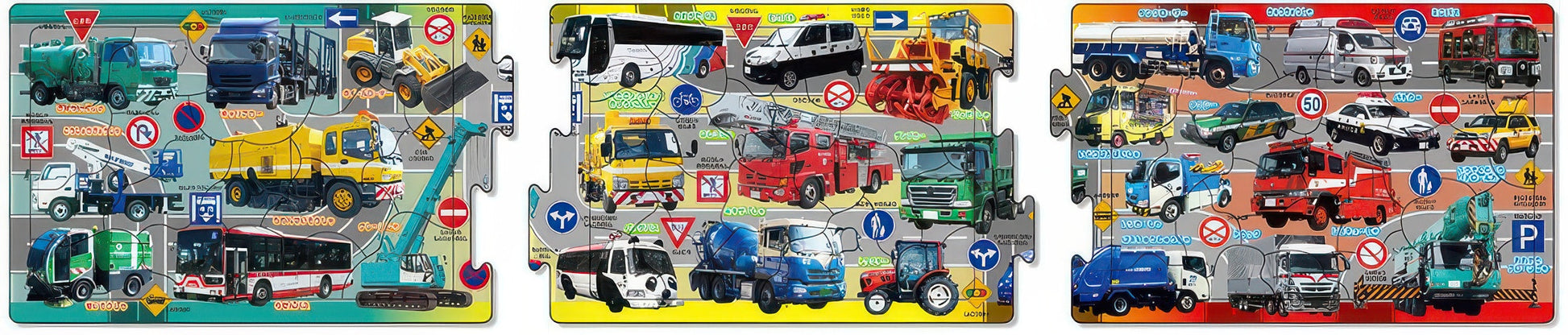 epoch-24-183-various-cars-and-vehicles-74-multipack-kids-puzzle