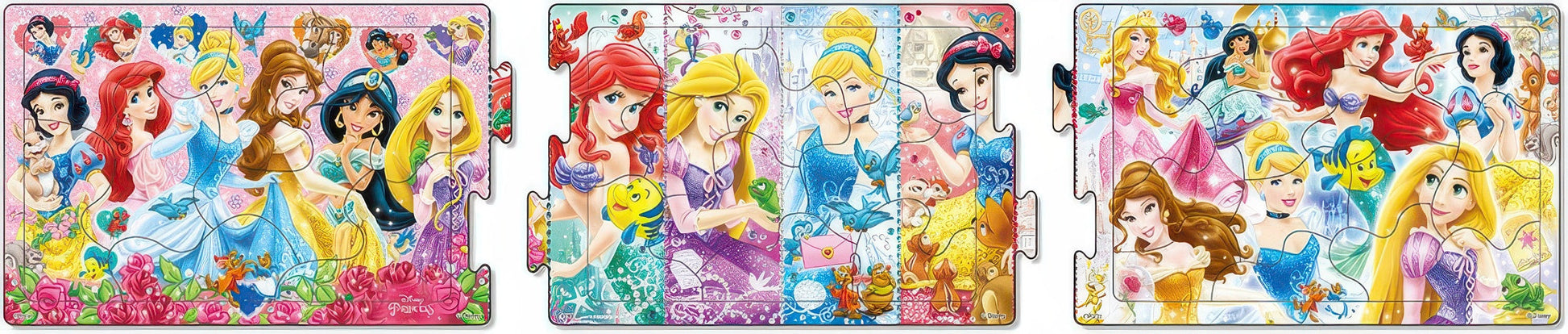 epoch-24-188-disney-princess-wonderful-disney-friends-36-multipack-kids-puzzle