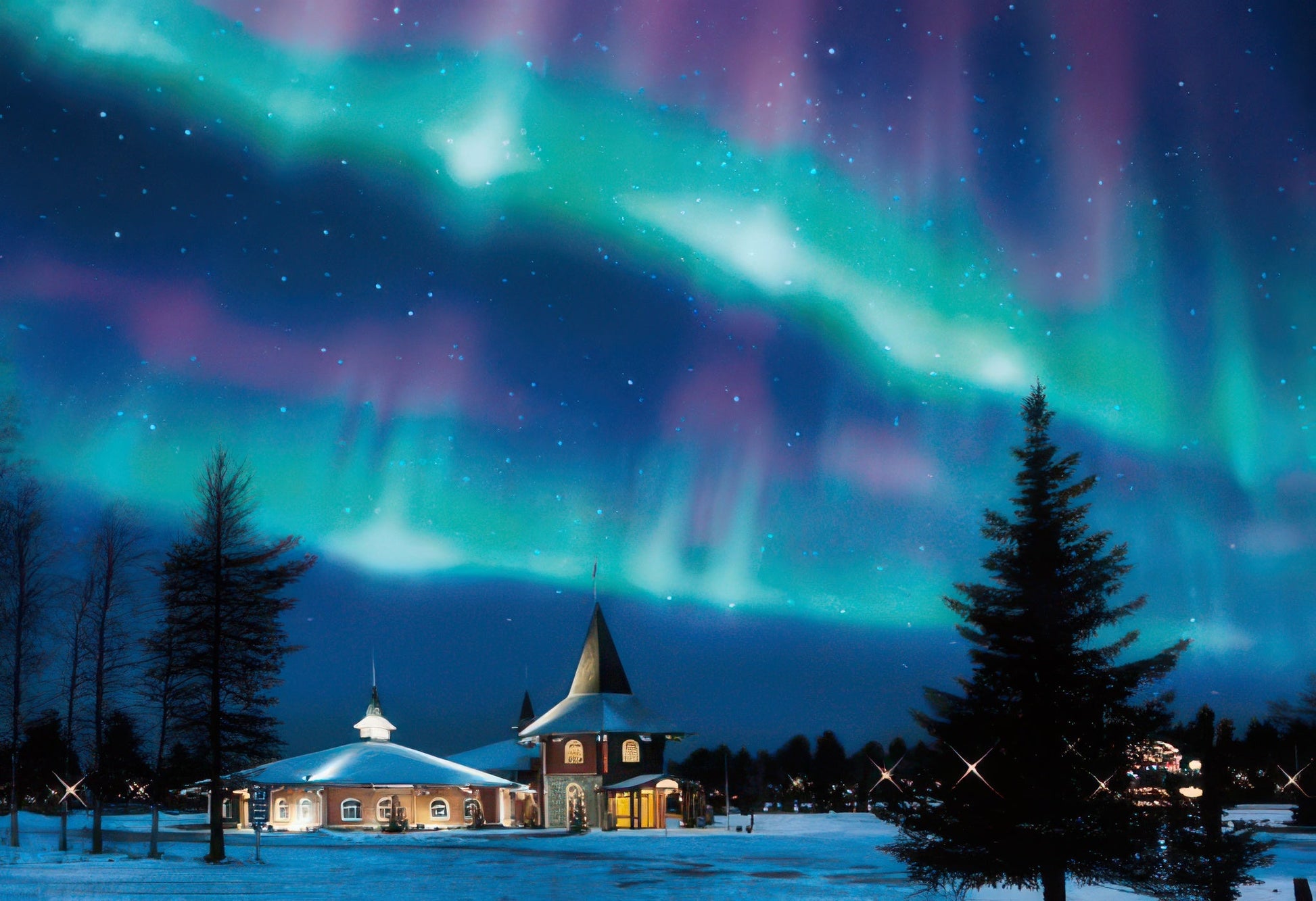 epoch-25-146-[finland]-the-sparkling-northern-lights-300-pieces-jigsaw-puzzle