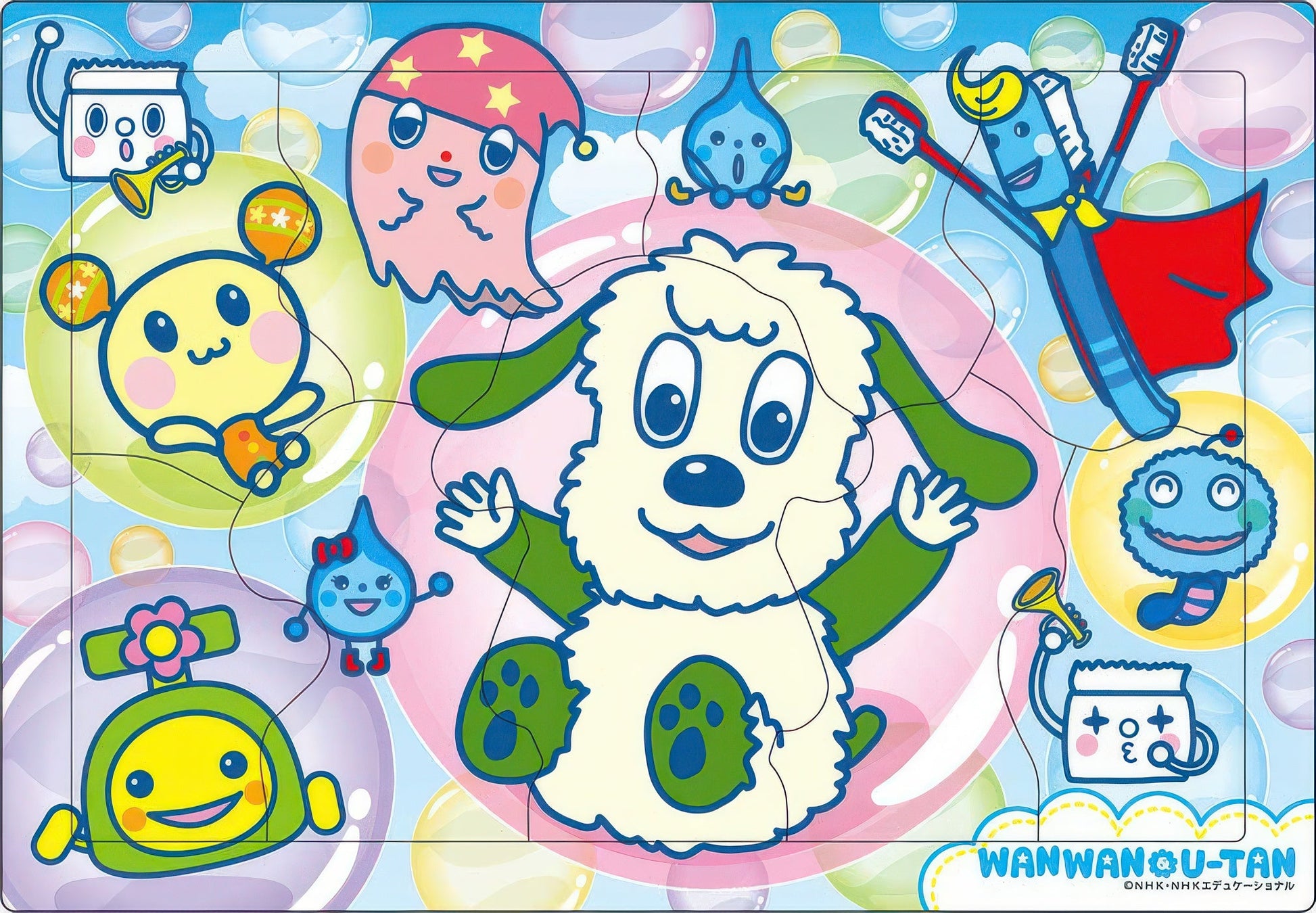 epoch-25-192a-u-tan-bubbles-9-pieces-kids-puzzle