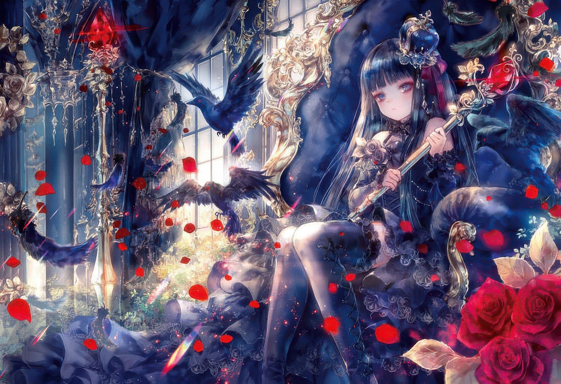 epoch-26-306-the-story-of-the-black-princess-300-pieces-jigsaw-puzzle