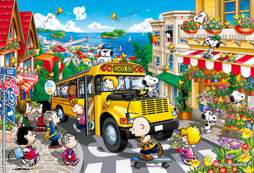 Epoch â€¢ Peanuts â€¢ Happy School Busã€€300 PCSã€€Jigsaw Puzzle