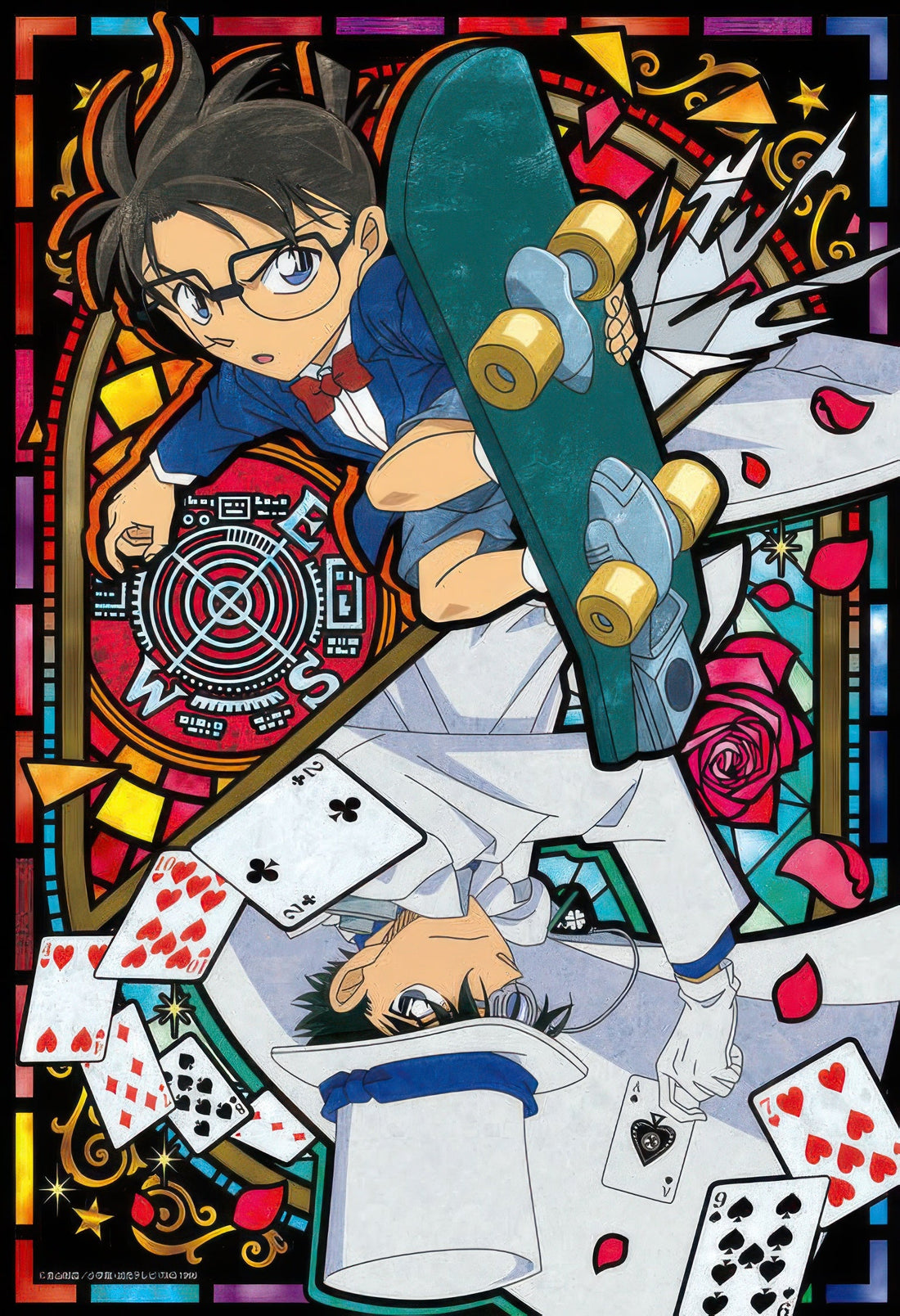 epoch-26-318-detective-conan-conan-vs-kid-ii-300-pieces-jigsaw-puzzle