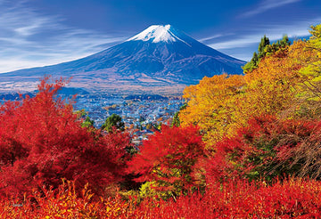 Epoch • Scenery • Autumn Leaves and Mt. Fuji　300 PCS　Jigsaw Puzzle