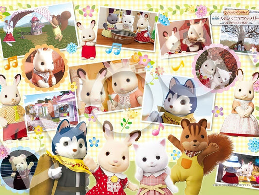 Epoch • Sylvanian Families • A Gift from Freya Scene Collection　100 PCS　Jigsaw Puzzle
