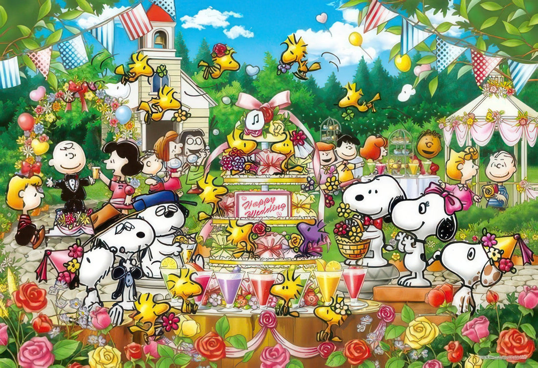 epoch-28-035-peanuts-woodstock-wedding-300-pieces-jigsaw-puzzle