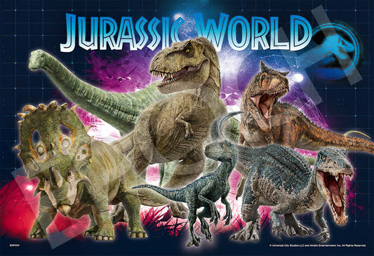 Epoch â€¢ Dinosaur â€¢ Jurassic Worldã€€300 PCSã€€Jigsaw Puzzle