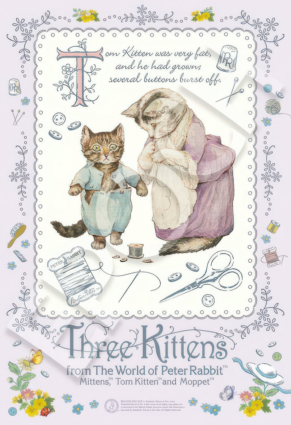 epoch-28-816-tom-kitten-and-mrs.-tabitha-twitchet-300-pieces-jigsaw-puzzle