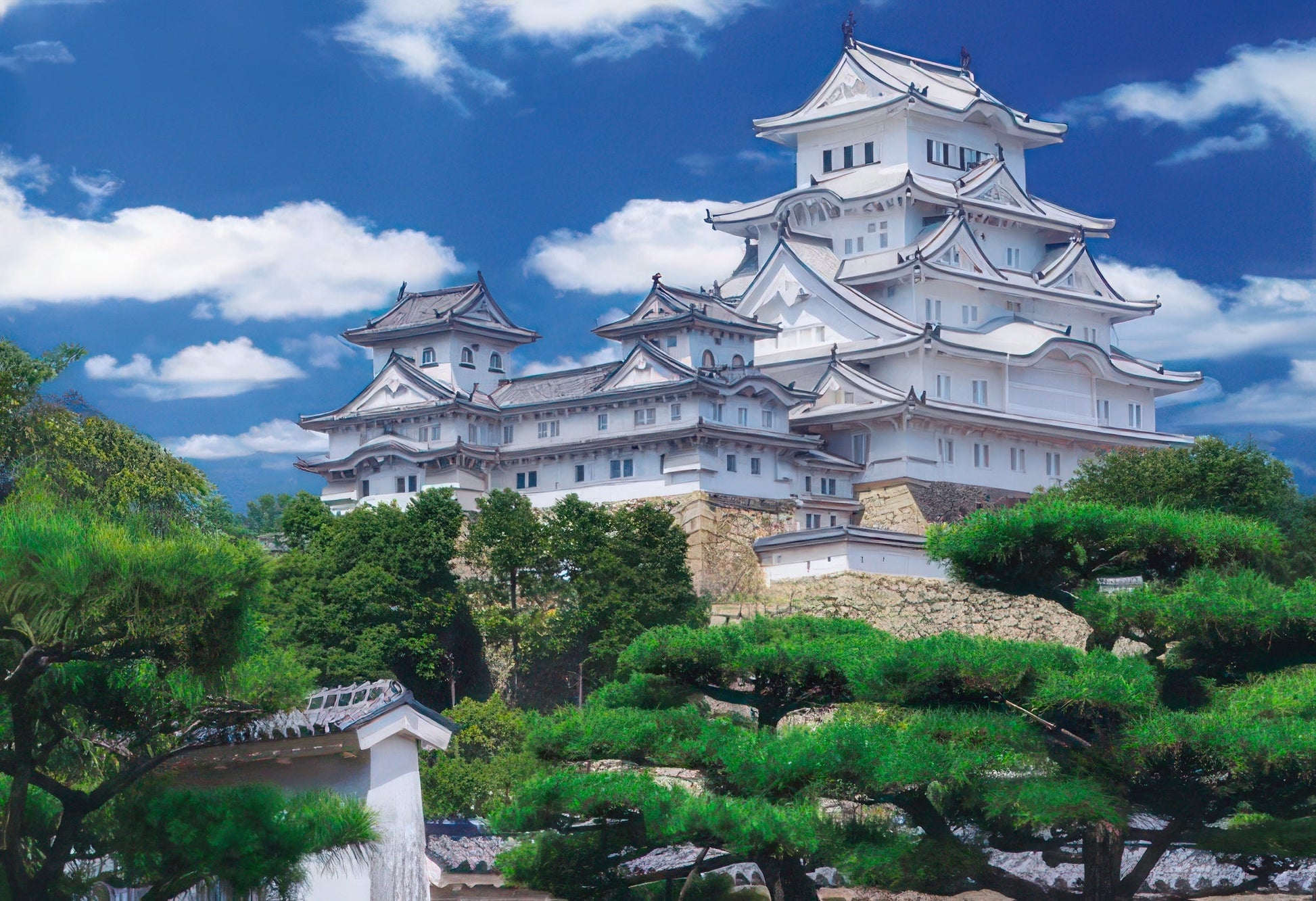 epoch-31-001-scenery-himeji-castle-in-spring-hyogo-1053-pieces-jigsaw-puzzle