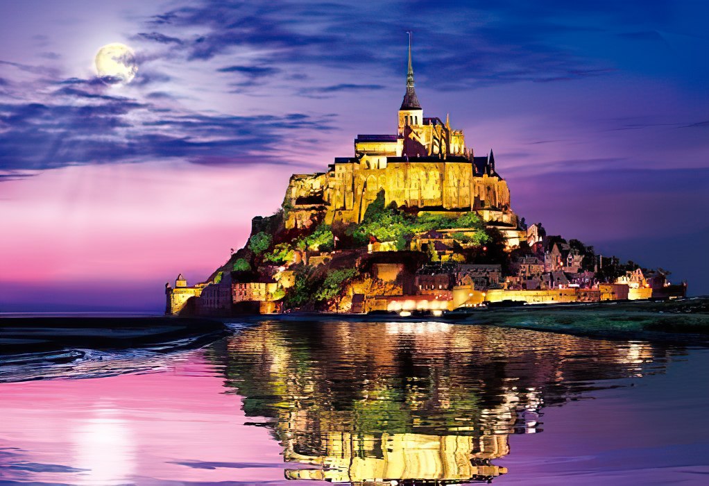 Epoch • Scenery • The Bay of Mont Saint-Michel, France (XI)　1053 PCS　Jigsaw Puzzle