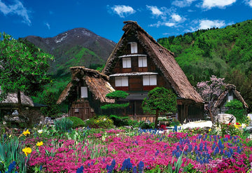 Epoch • Scenery • Shirakawa-go in Bloom, Gifu　1053 PCS　Jigsaw Puzzle