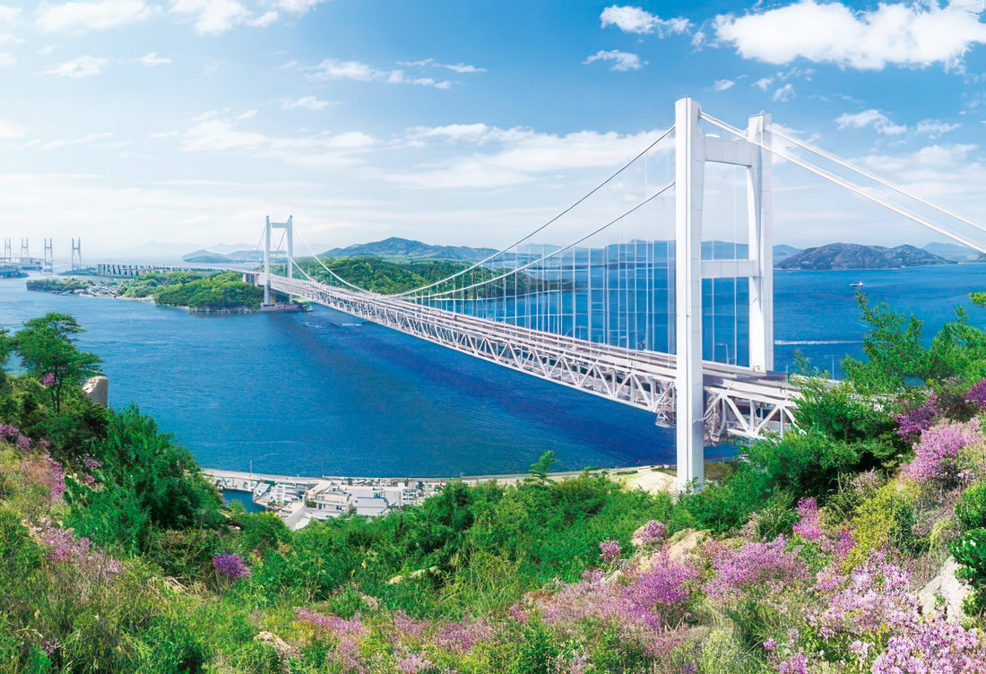 epoch-31-034-scenery-sunny-seto-ohashi-bridge-okayama-1053-pieces-jigsaw-puzzle