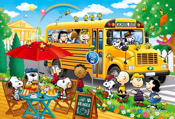 Epoch • Peanuts • Snoopy School Bus Ride　1053 PCS　Jigsaw Puzzle