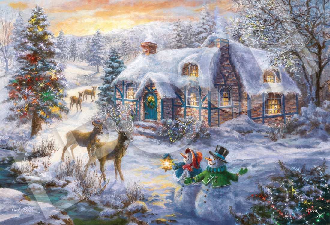 epoch-31-526-illustration-christmas-cottage-1053-pieces-jigsaw-puzzle