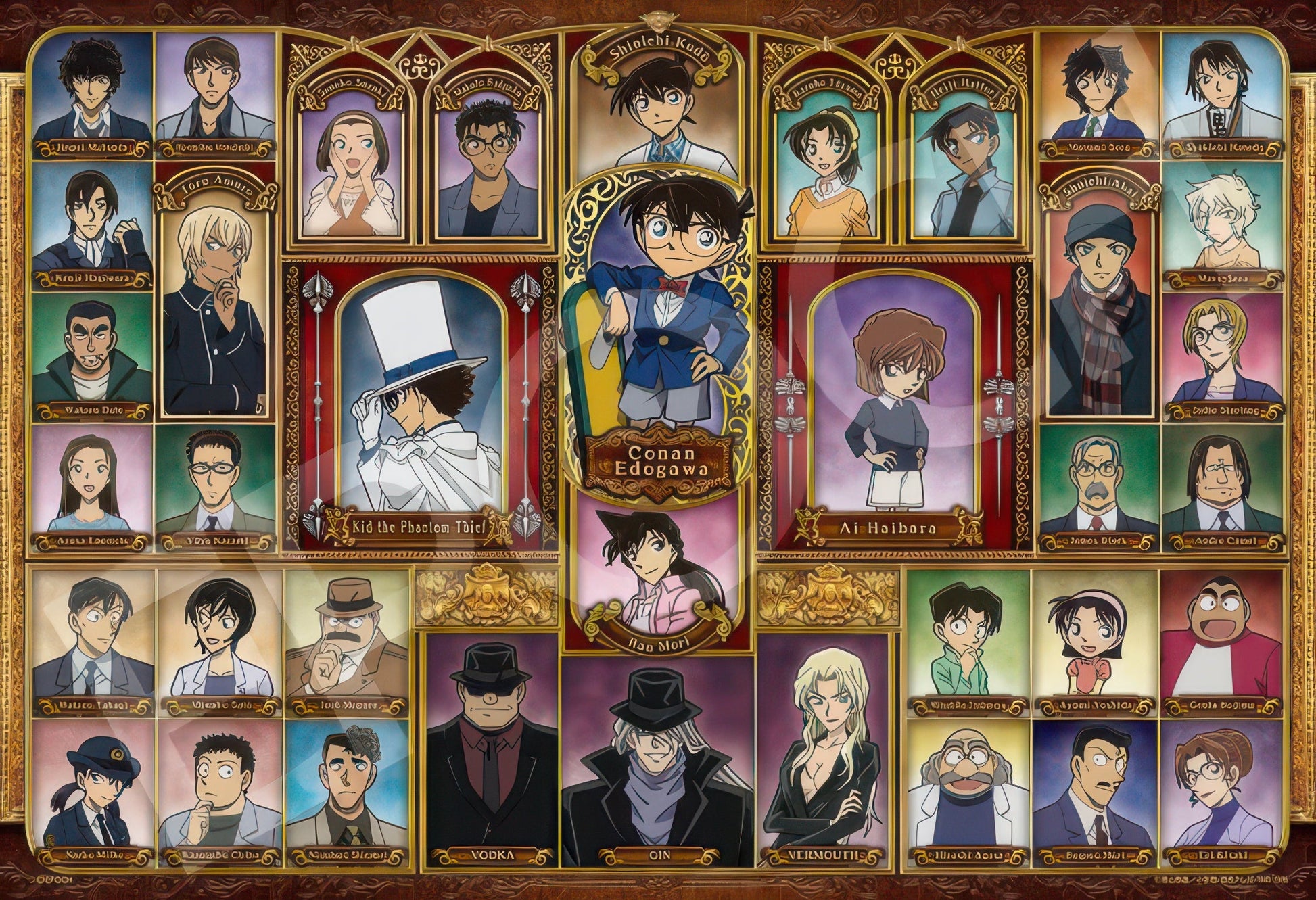 epoch-31-527-detective-conan-gold-frame-portraits-1053-pieces-jigsaw-puzzle