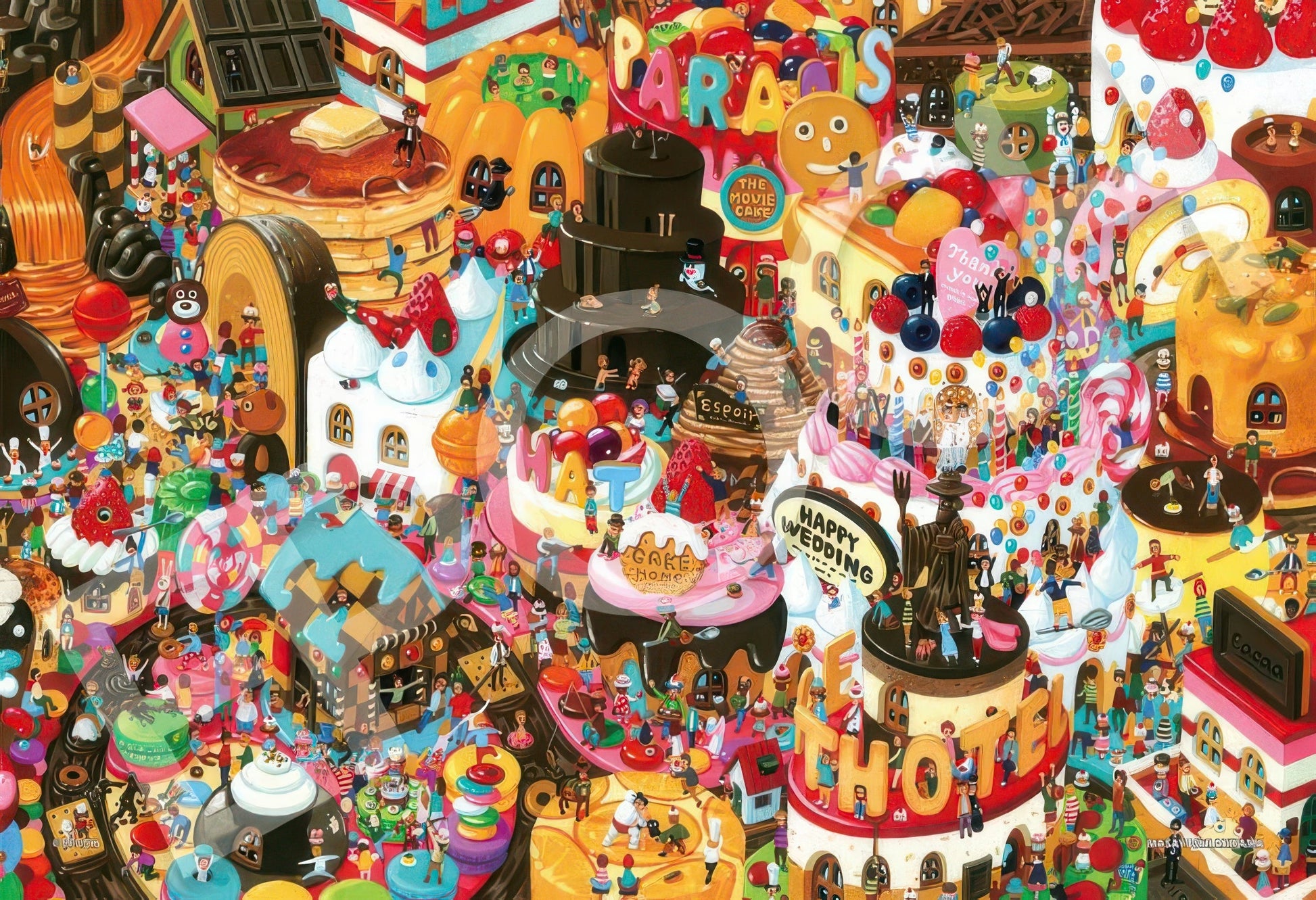 epoch-32-601-illustration-the-town-of-strange-sweets-1053-pieces-jigsaw-puzzle