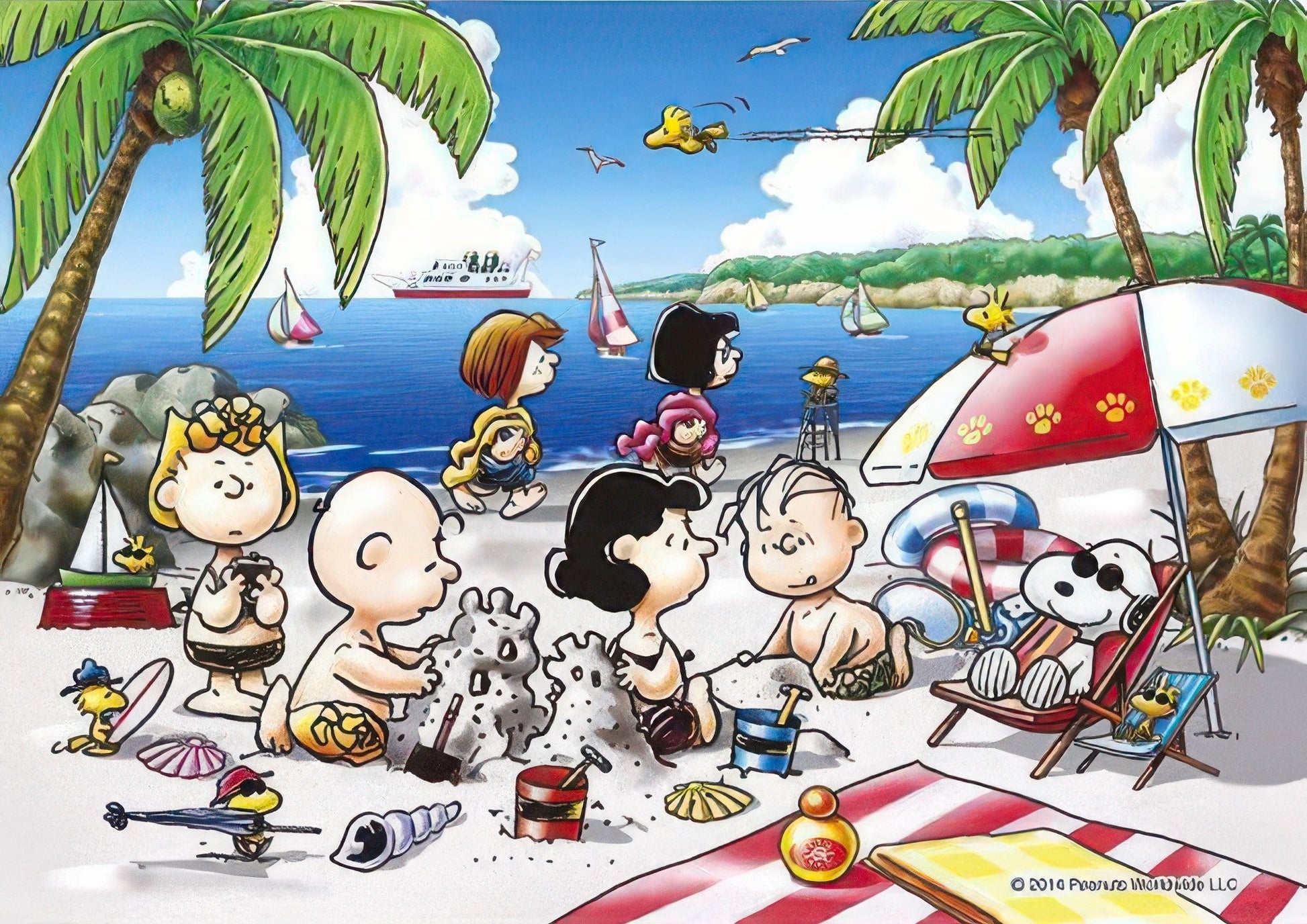 epoch-41-721-peanuts-beach-memories-108-pieces-jigsaw-puzzle