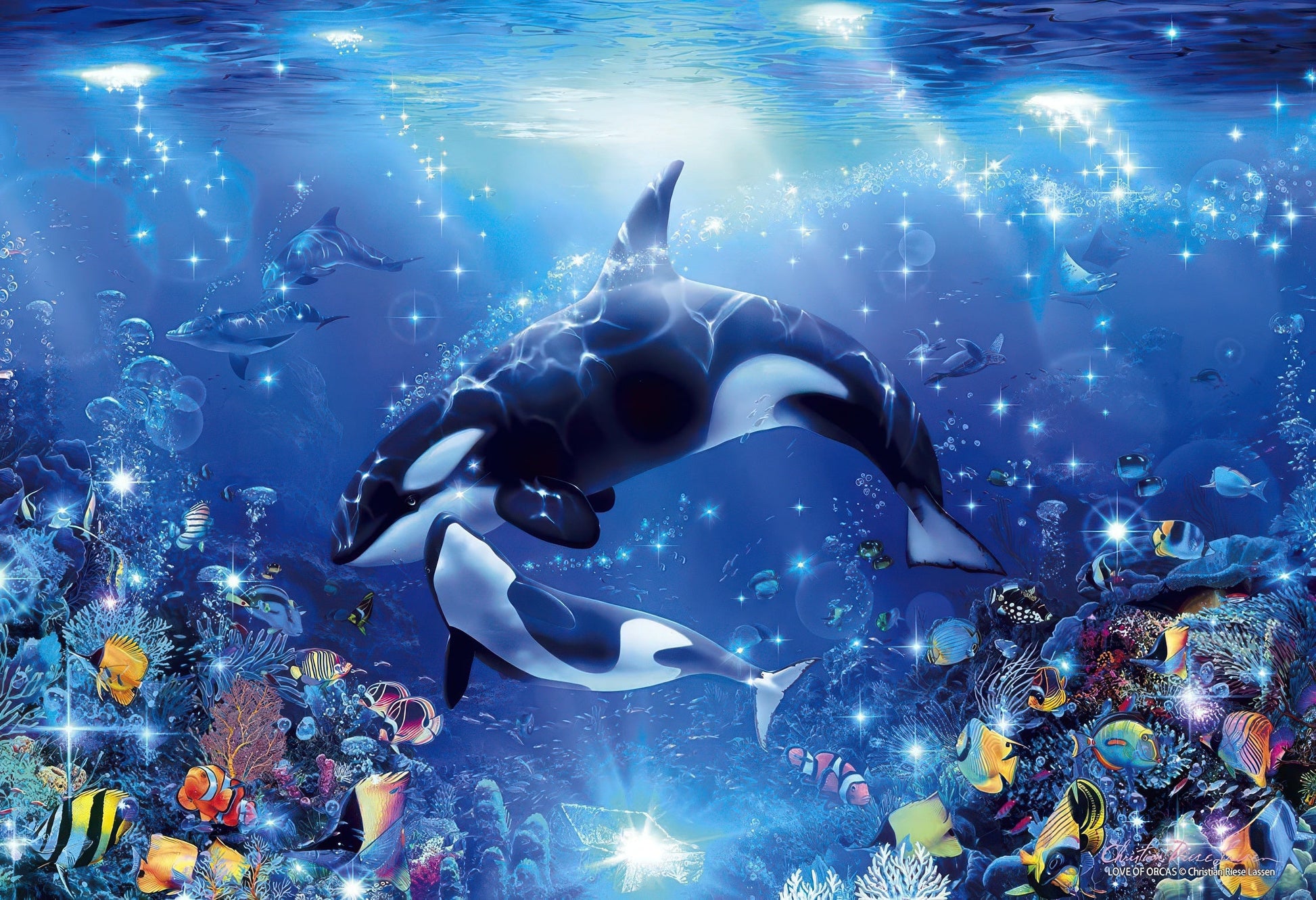 epoch-47-808-animal-love-of-orcas-1053-pieces-jigsaw-puzzle