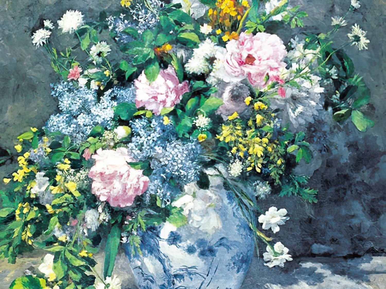 Epoch • Pierre-Auguste Renoir • Spring Bouquet　2000 PCS　Jigsaw Puzzle