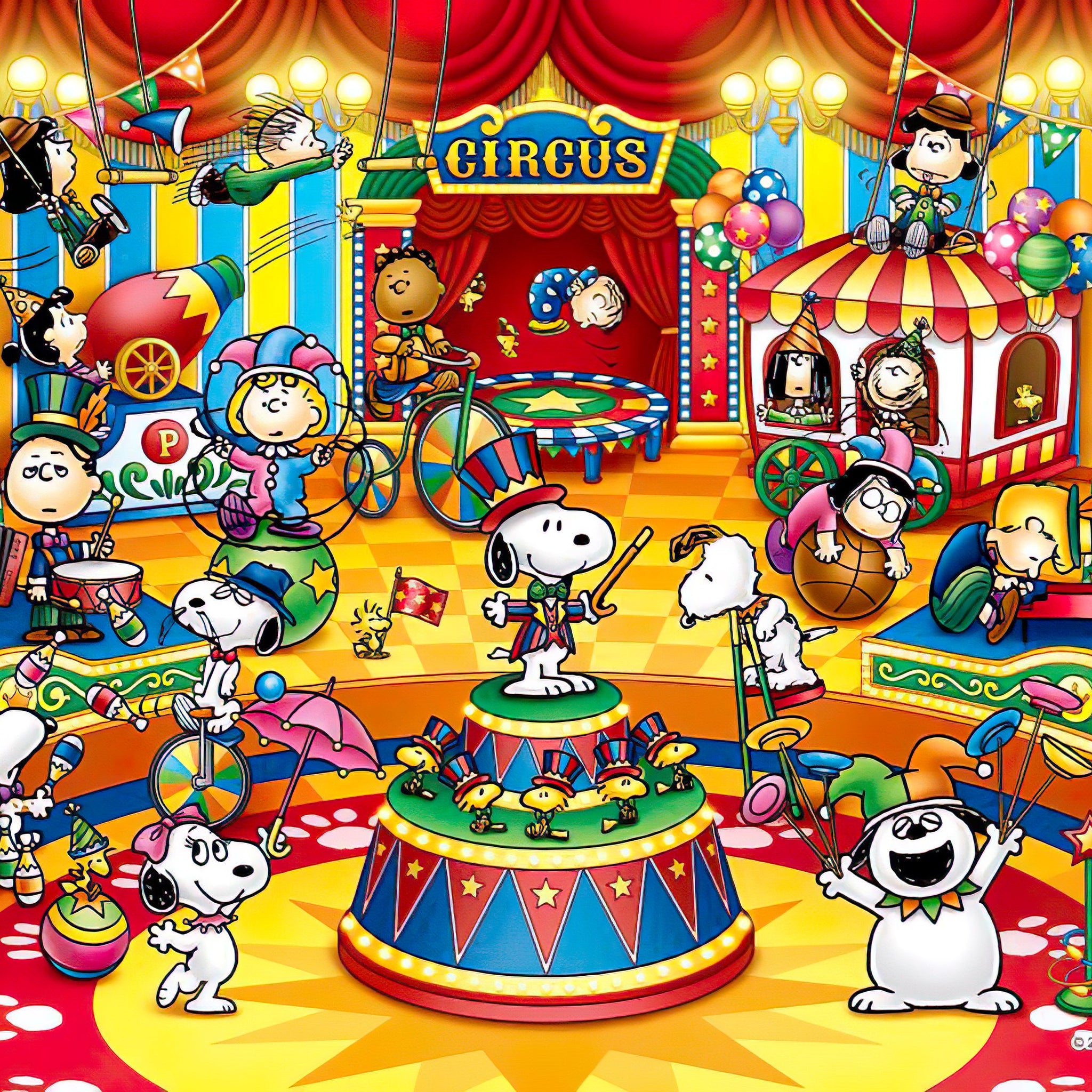 Epoch • Peanuts Circus　2000 PCS　Jigsaw Puzzle