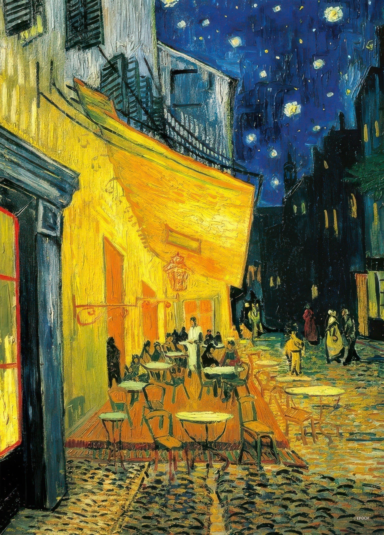 epoch-54-230-cafe-terrace-at-night-2000-pieces-jigsaw-puzzle