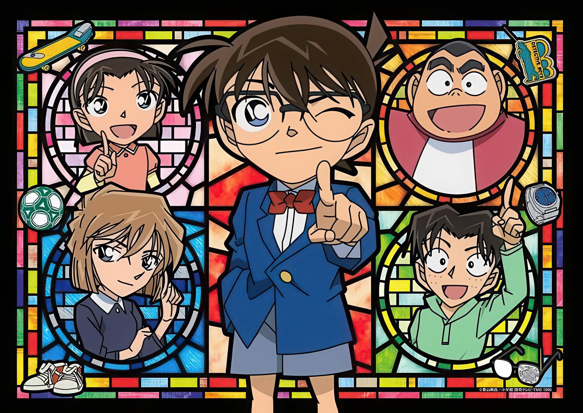 epoch-55-104-detective-conan-young-detectives-216-pieces-crystal-jigsaw-puzzle