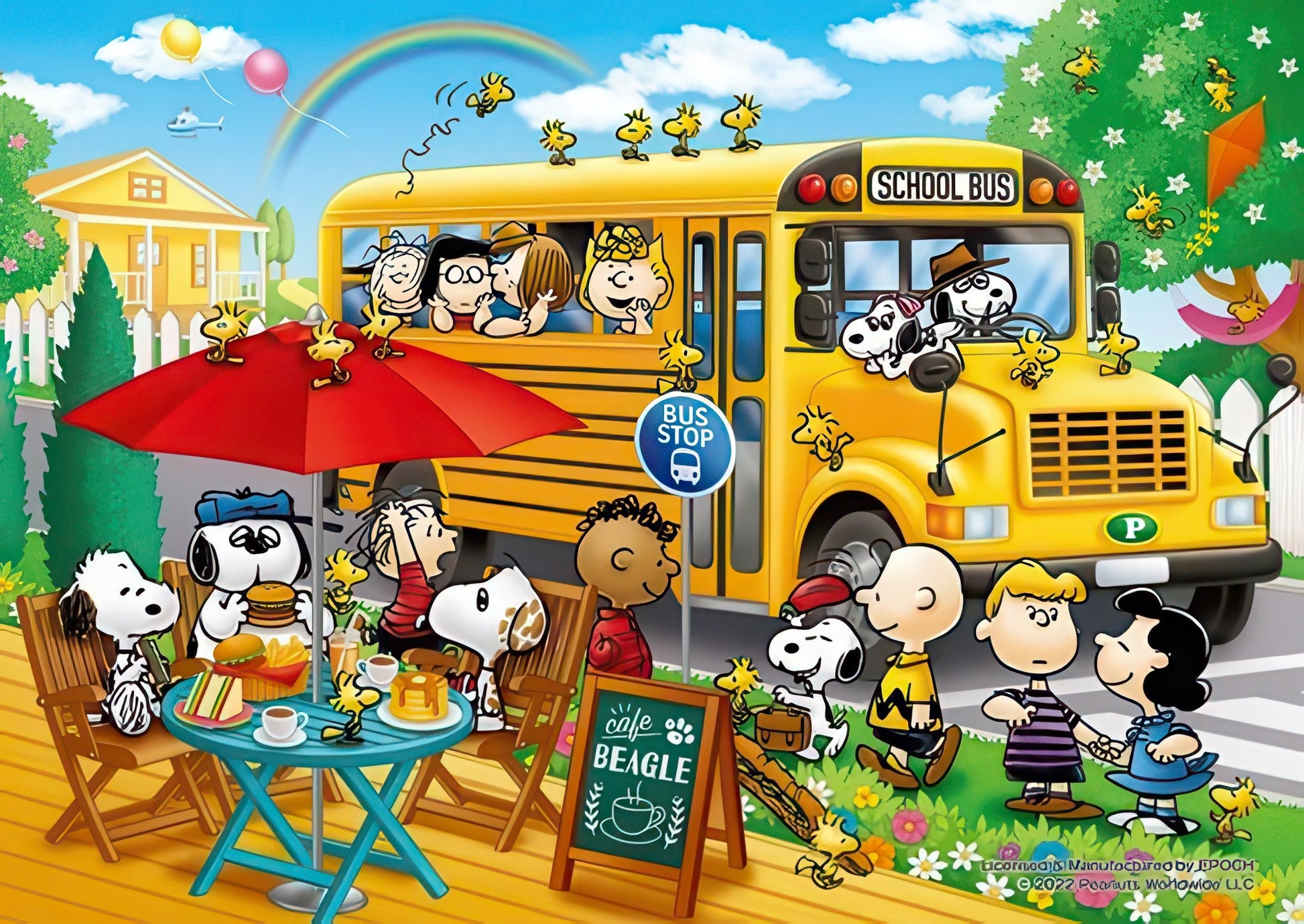 epoch-55-509-clearcut-snoopy-school-bus-ride-216-pieces-jigsaw-puzzle