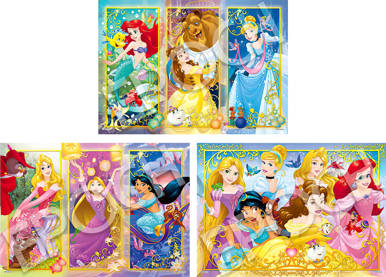 Epoch • All Princesses • Beginning of the Stories　161 PCS　Jigsaw Puzzle