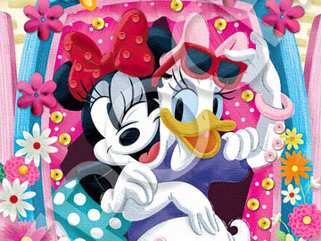 Epoch • Minnie & Daisy • Window / Minnie and Daisy　70 PCS　Jigsaw Puzzle