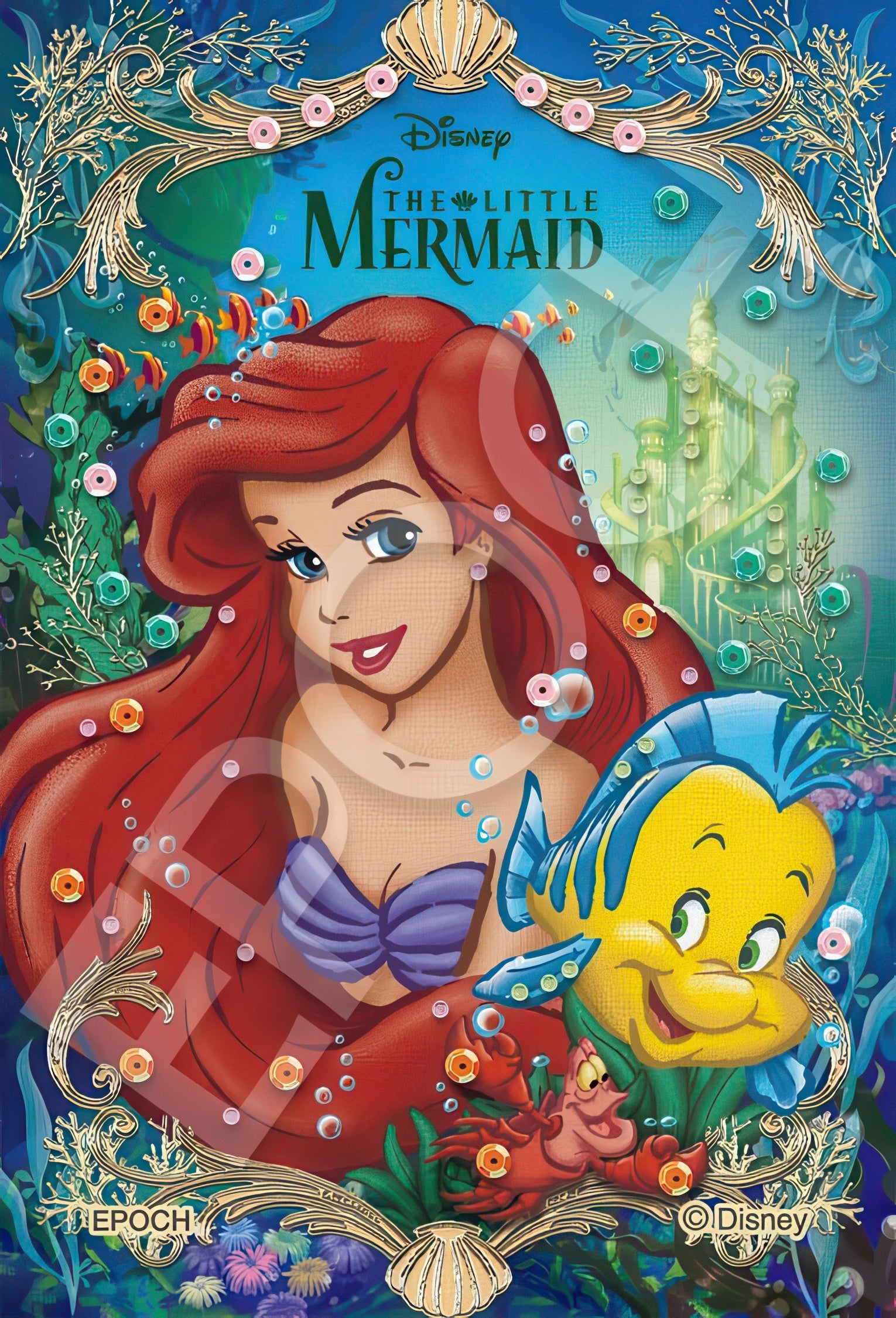 epoch-70-101-the-little-mermaid-book-theme-ariel-70-pieces-jigsaw-puzzle