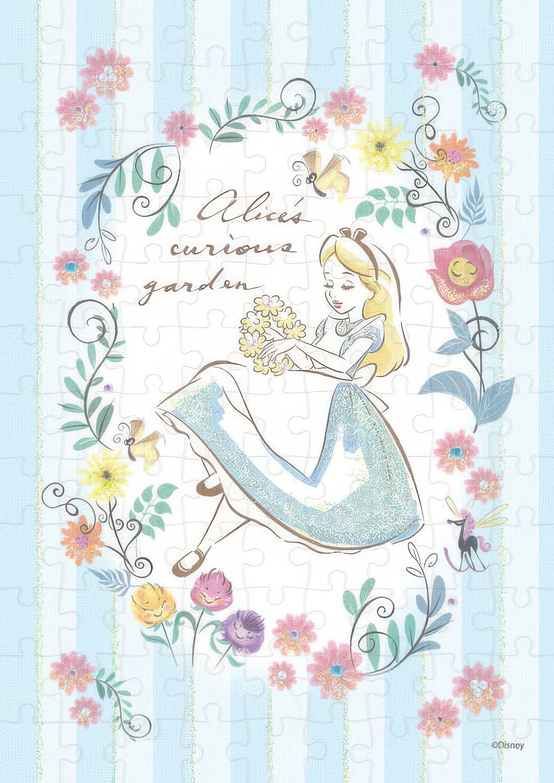 epoch-72-007-alice-in-wonderland-alice-pastel-blue-108-pieces-jigsaw-puzzle