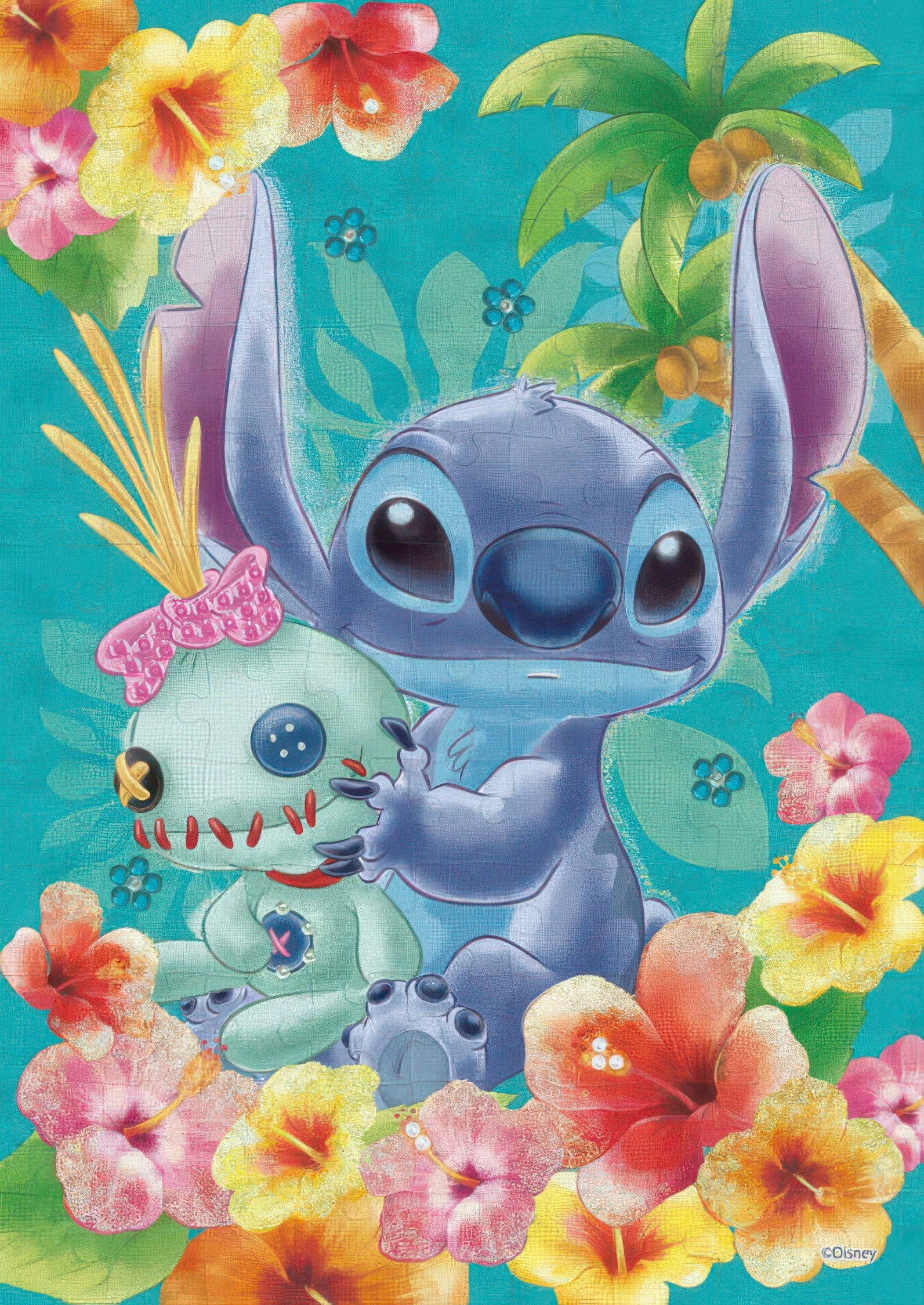 epoch-72-009-lilo-stitch-tropical-blue-108-pieces-jigsaw-puzzle