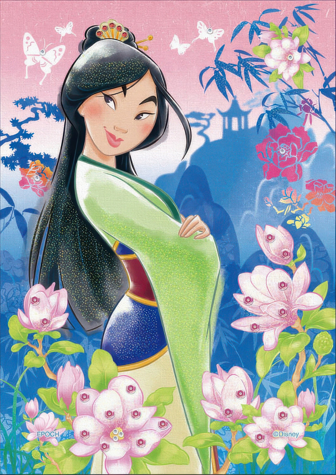 epoch-72-024-mulan---strong-heart-(mulan)-108-pieces-jigsaw-puzzle