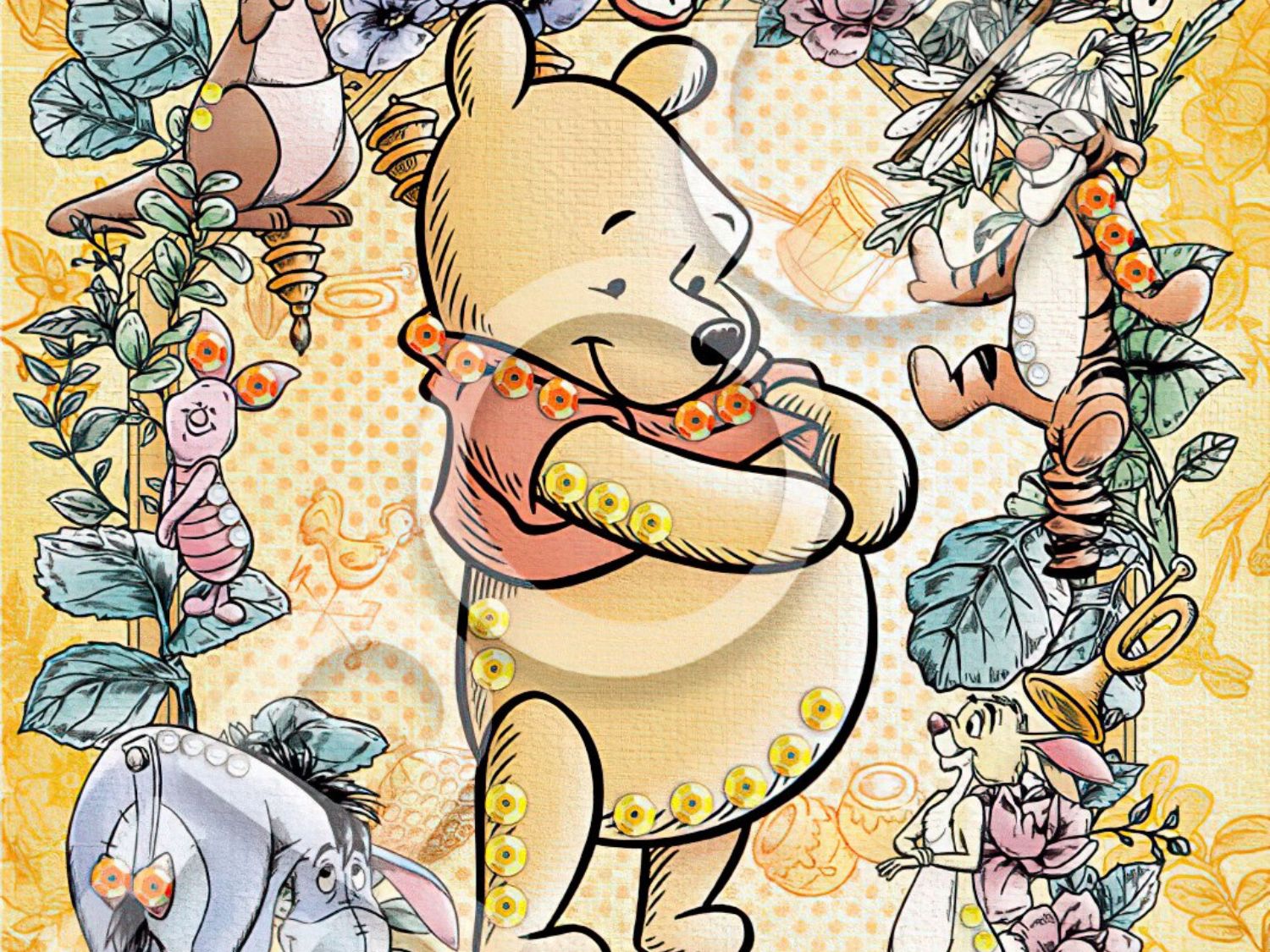 Epoch • Winnie the Pooh • Sweet Afternoon　108 PCS　Jigsaw Puzzle