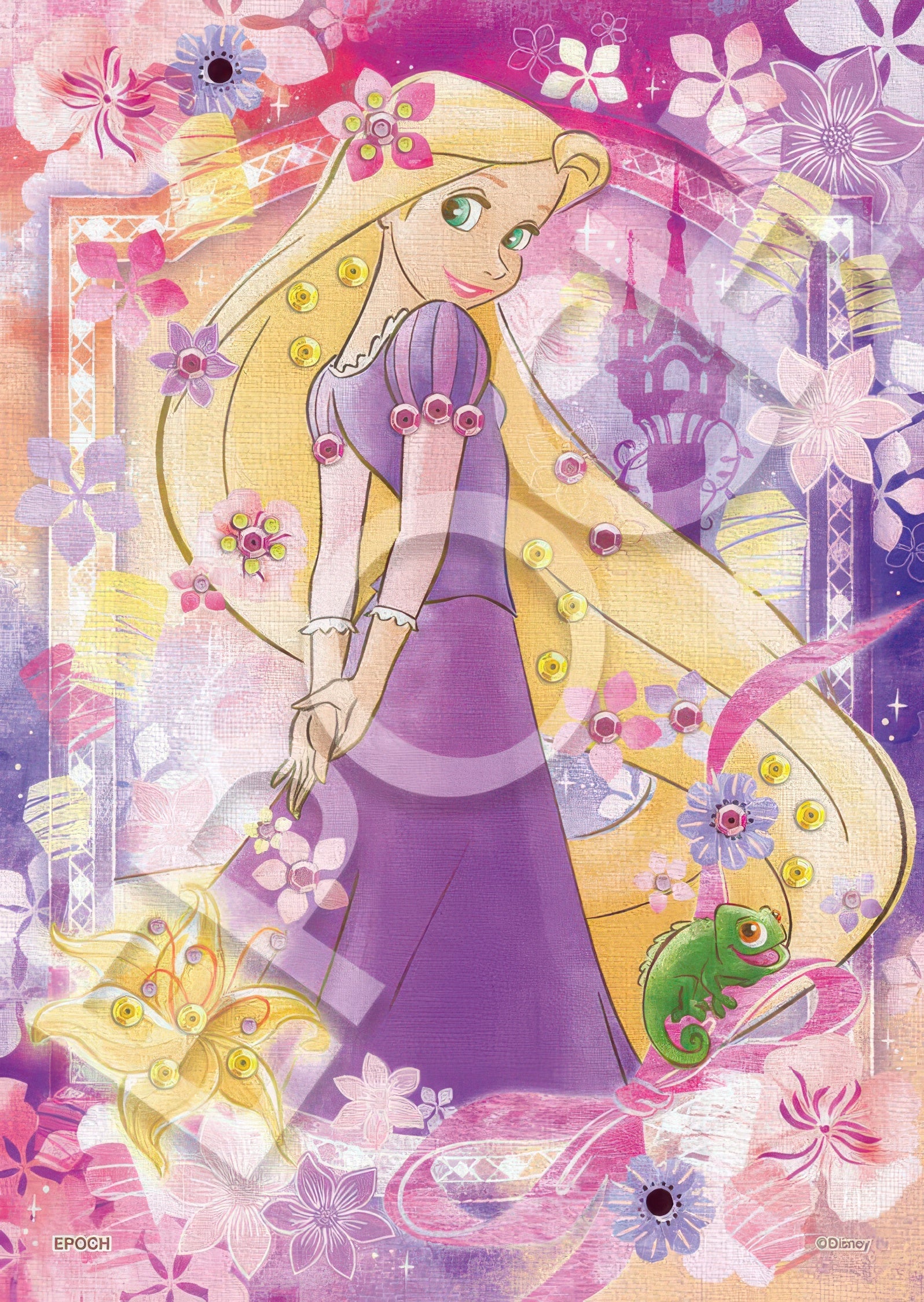 epoch-72-027-rapunzel-glowing-hair-108-pieces-jigsaw-puzzle