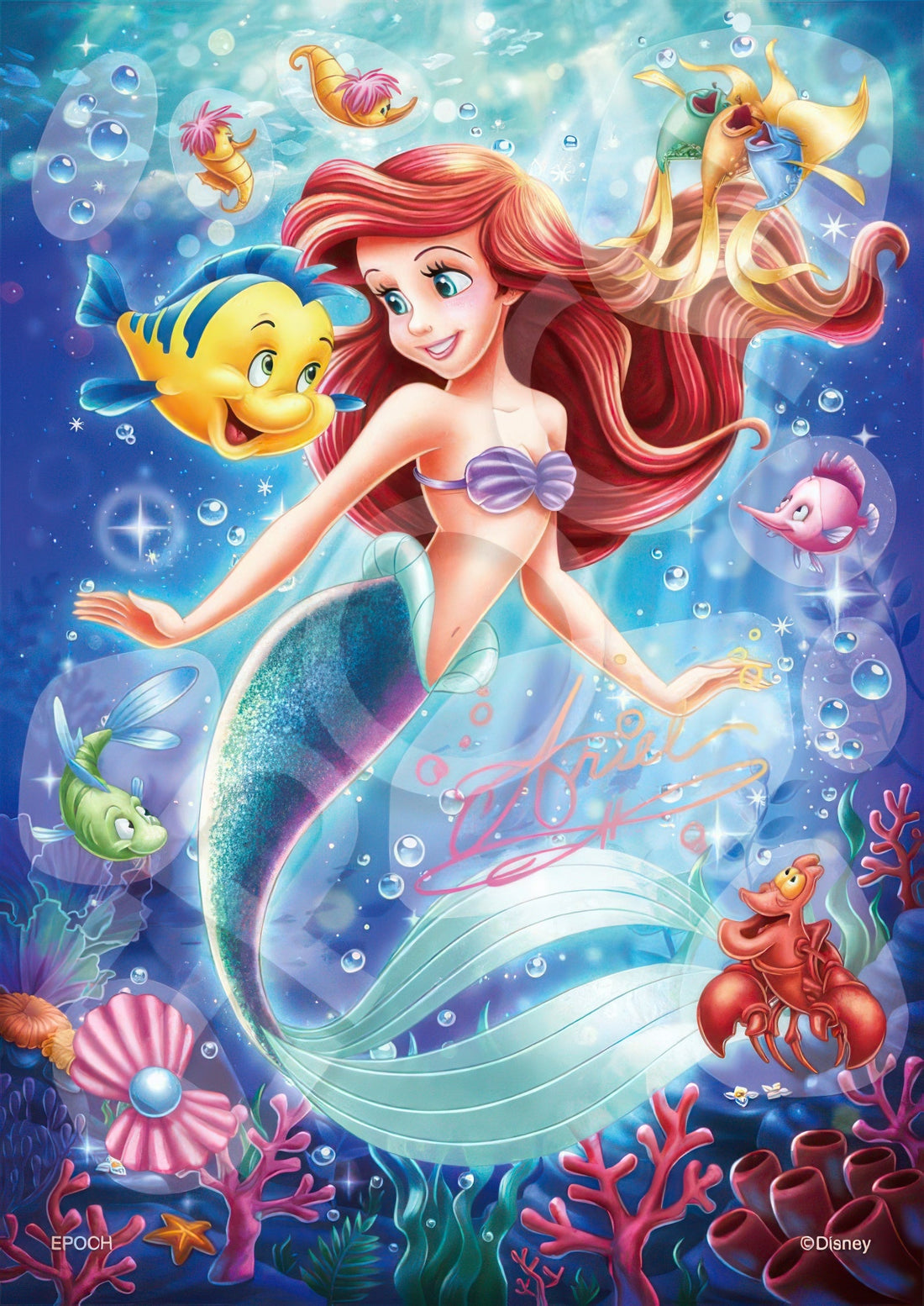 epoch-72-403-ariel---jewel-of-the-sea-108-pieces-jigsaw-puzzle