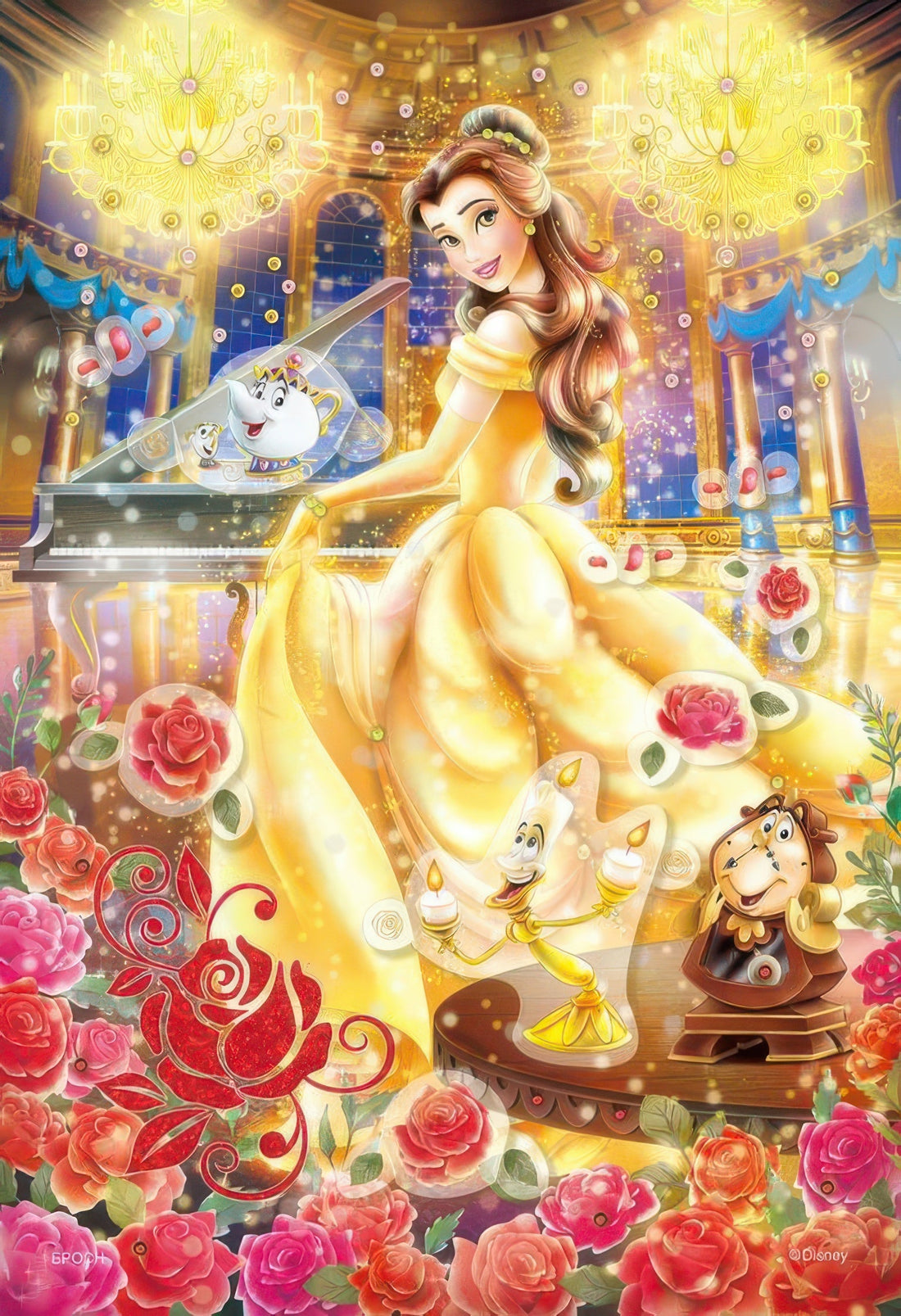 epoch-73-303-beauty-and-the-beast-dreamy-dance-300-pieces-jigsaw-puzzle