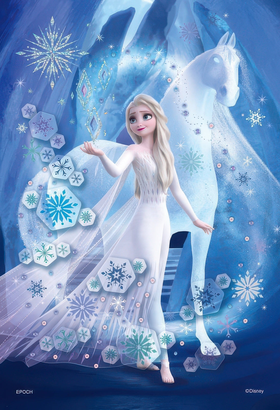 epoch-73-304-elsa---snow-queen-300-pieces-jigsaw-puzzle