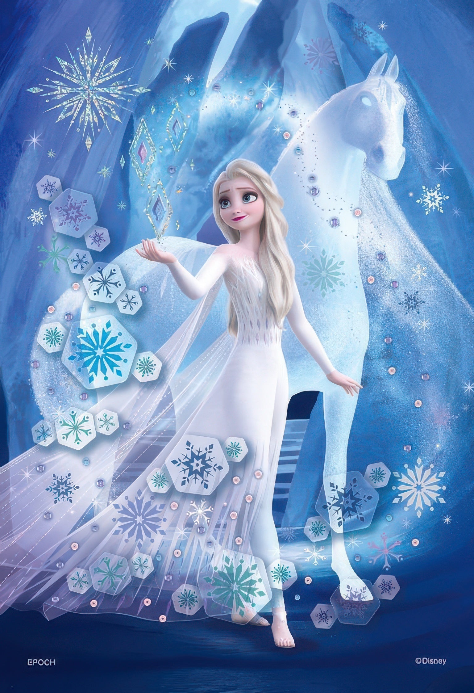 epoch-73-304-elsa---snow-queen-300-pieces-jigsaw-puzzle