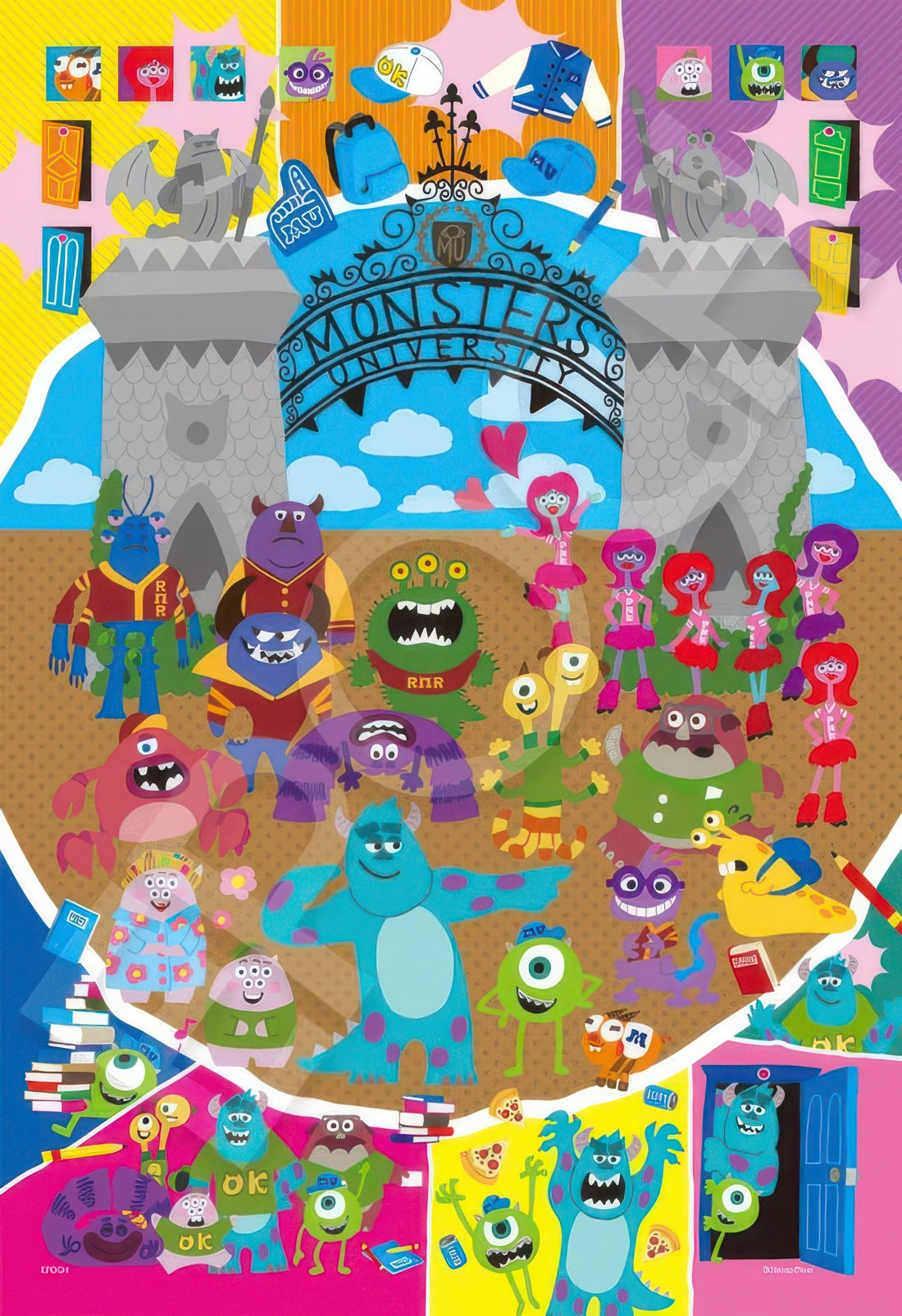 epoch-73-311-monsters-inc-on-campus-300-pieces-jigsaw-puzzle