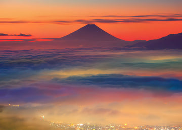 Epoch • Scenery • Mt. Fuji in a Sea of Clouds　500 PCS　Jigsaw Puzzle